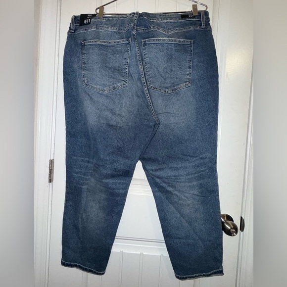 KUT from The Kloth Rachael High Rise Fab Ab Mom Jean Size 22 Women’s NWT - Picture 10 of 11